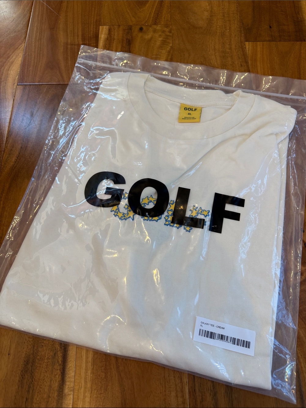 Golf Wang Men's White Graphic Short Sleeve Tee with Stars